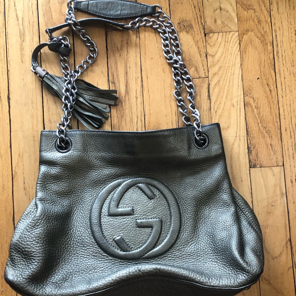 Soho Chain Strap shoulder bag leather Medium